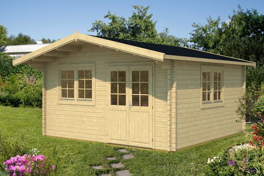 OSLO 4.7x3.8m Log Cabin