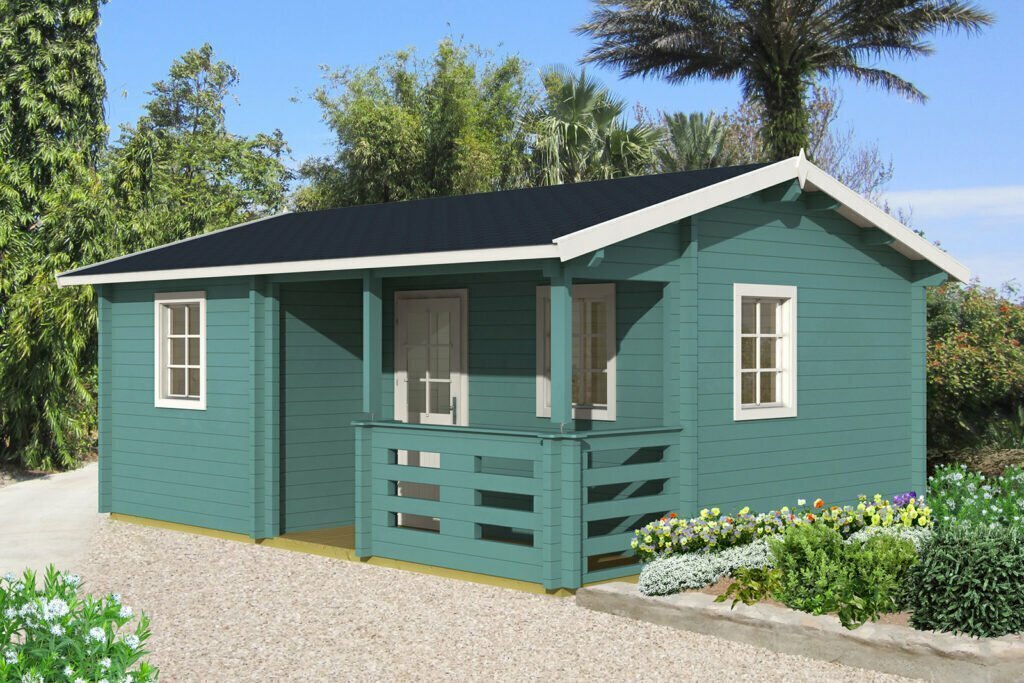 VERONA 6.0x4.7m Log Cabin