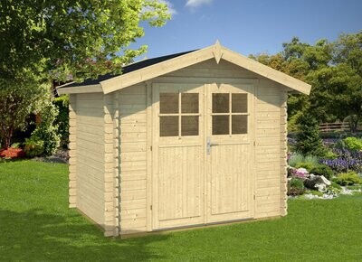 CAROL 2.6x2.0m Log Cabin