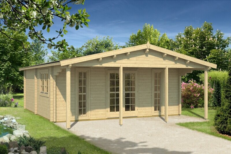 BURGOS 6.0x6.0m Log Cabin