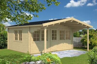 GORBEA-A 5.0x4.0m Log Cabin