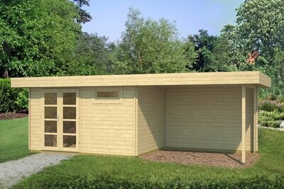 ORIENTAL-3+ 3.8x2.6m Log Cabin