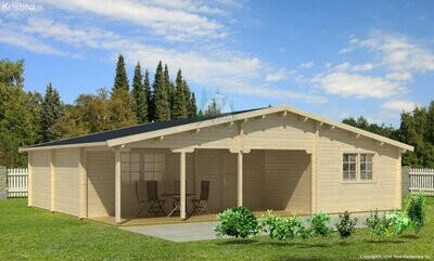 KRISTINA 10.5x8.5m Log Cabin