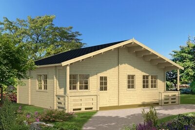 MOTRIL 8.7x6.0m Log Cabin
