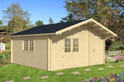 PEDRO-F 5.1x5.1m Log Cabin