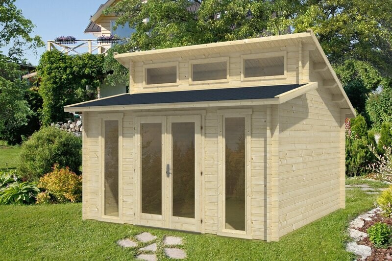 LANGEOOG-B 4.7x3.5m Log Cabin
