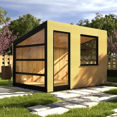 Sloping Garden Rooms