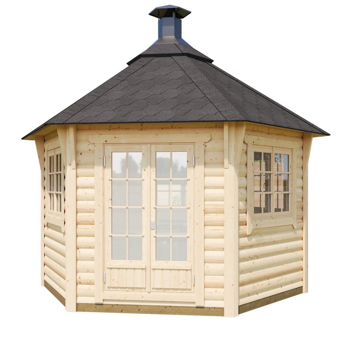 ALBA Grill Cabin Gazebo 9 m2