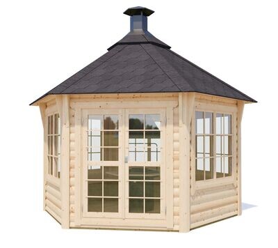 IRIS BBQ Grill Pavilion 9 m2