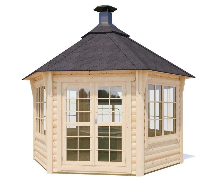 IRIS BBQ Grill Pavilion 9 m2