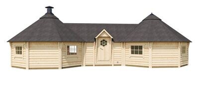 MELISSA BBQ Grill Cabin 38 m2
