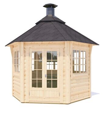 NORA Grill Cabin Gazebo 6 m2