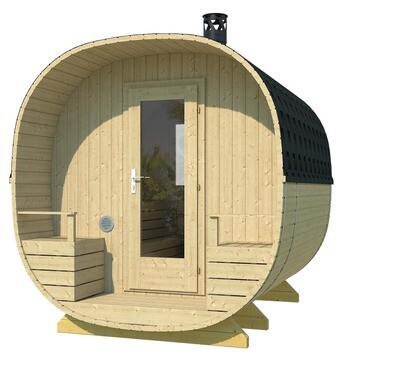 NOKIA Barrel Sauna 2.4x2.7m