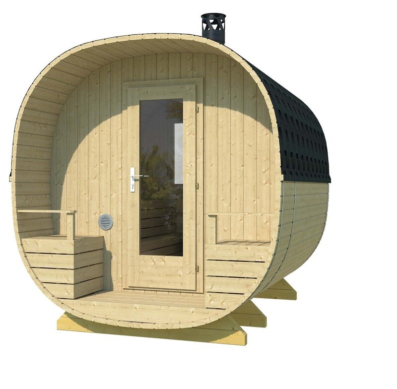 NOKIA Barrel Sauna 2.4x2.7m