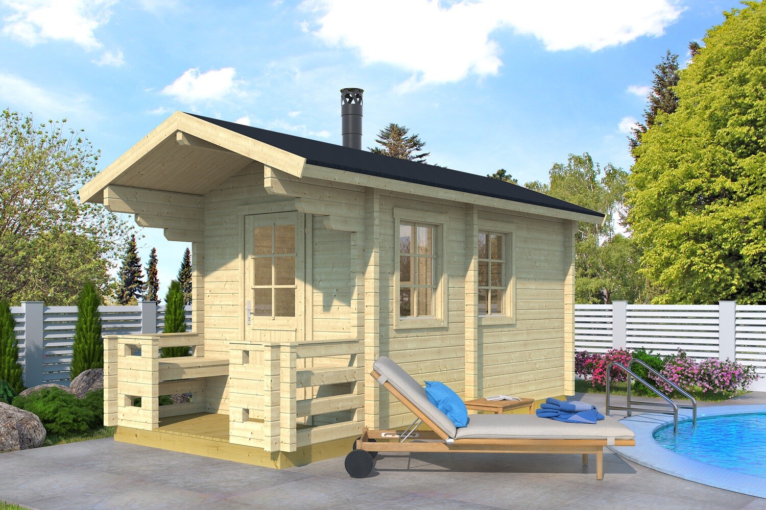 PIHA-TUURI 10 Sauna 2.4x5.0m