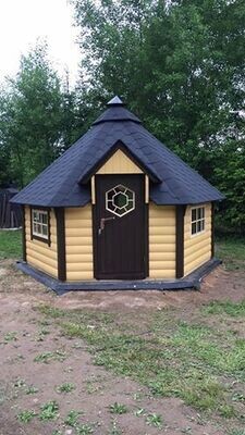 ***BLACK FRIDAY OFFER*** 9m2 BBQ GRILLE CABIN - FREE FITTING