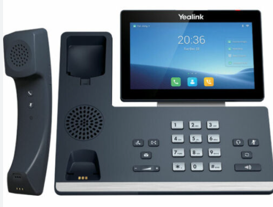 Yealink SIP-T58W PRO - VoIP phone - with Bluetooth interface with caller ID - 10-party call capability