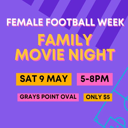 Female Football Week Movie Night
