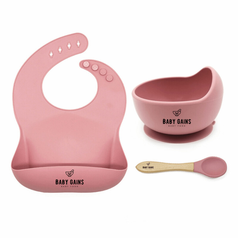 Bowl, Bib & Spoon set