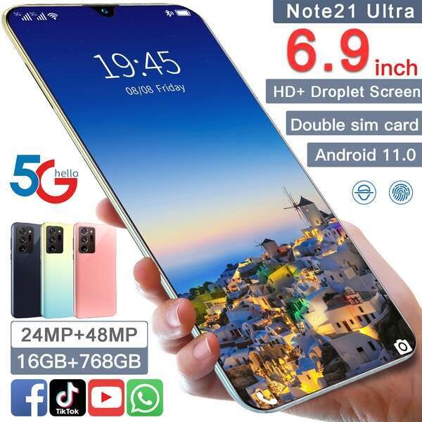 SMARTPHONE NOTE 21 ULTRA  E GLOBAL 5G