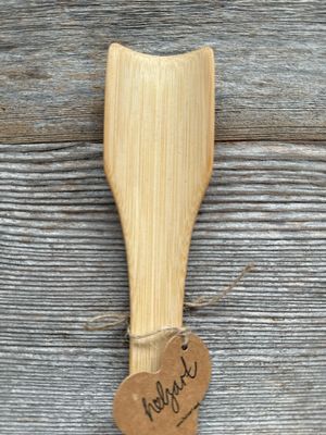 Schuhlöffel aus Bambus