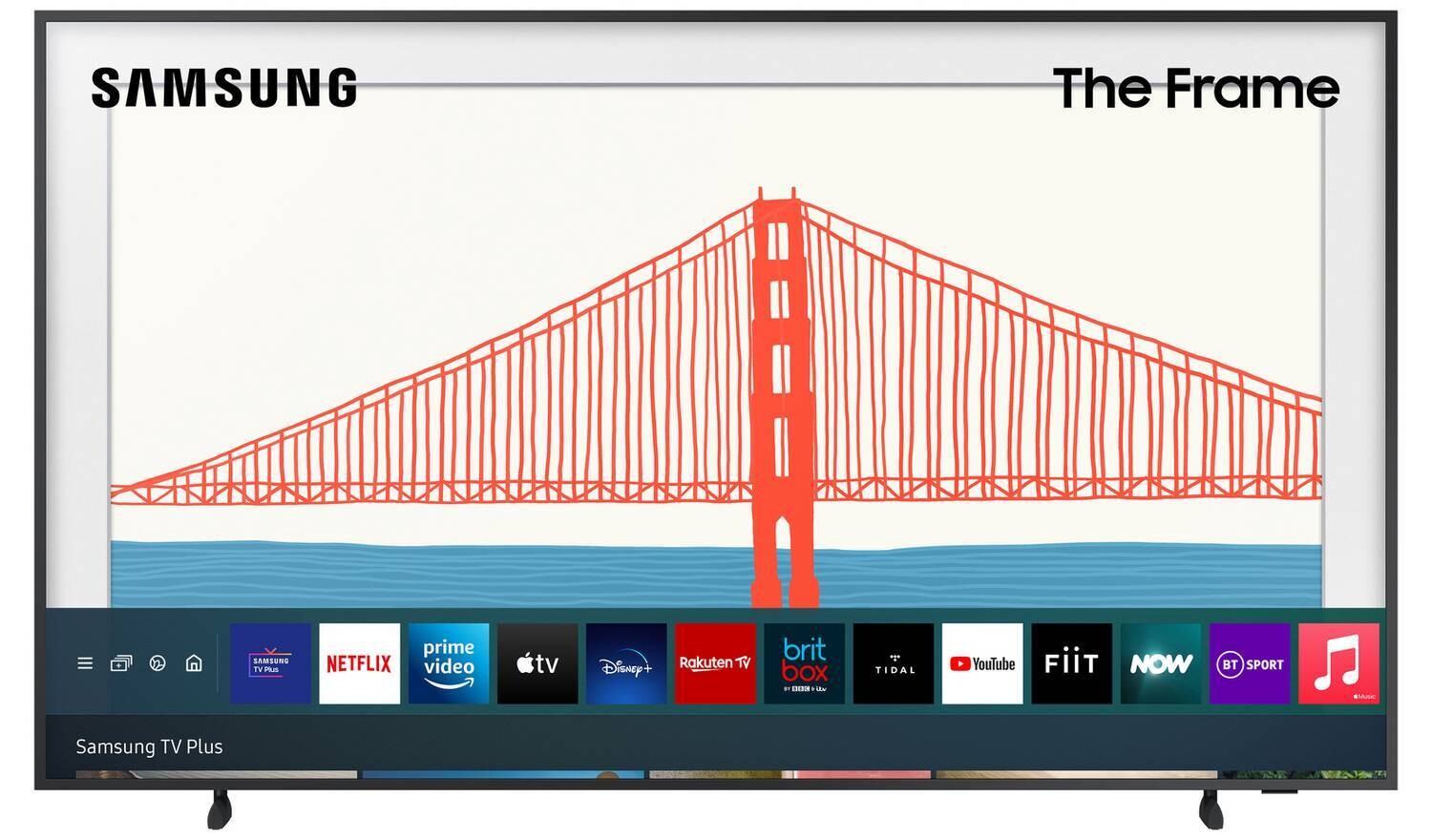 SAMSUNG The Frame QE75LS03AAUXXU 75" Smart 4K Ultra HD HDR QLED TV Bixby, Alexa &amp; Google Assistant