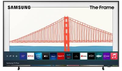 SAMSUNG The Frame QE43LS03AAUXXU 43" Smart 4K Ultra HD HDR QLED TV Bixby, Alexa &amp; Google Assistant