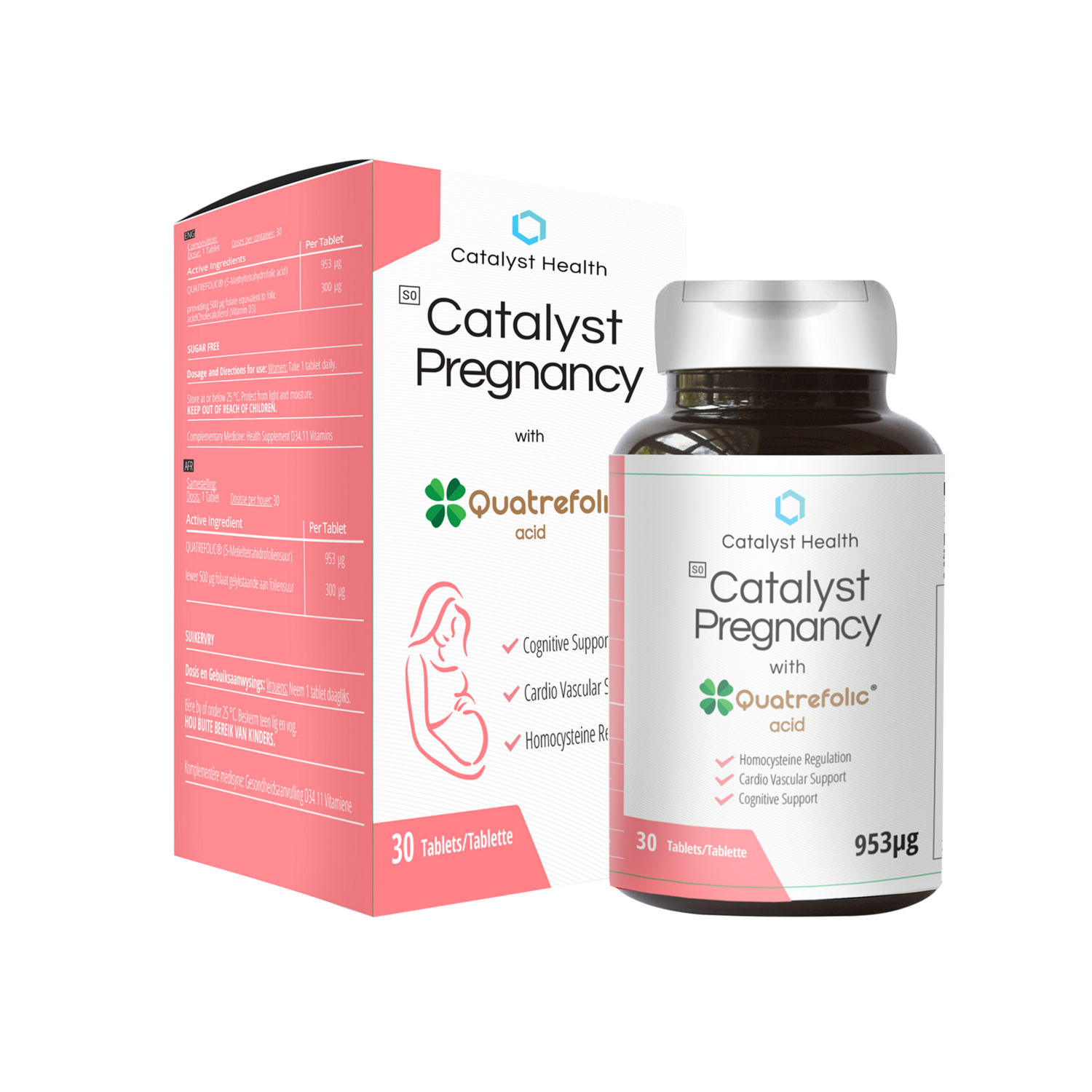 Catalyst Pregnancy with Quatrefolic Acid