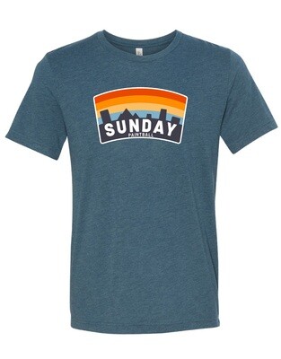 The SUNDAY Silhouette - Steel Blue