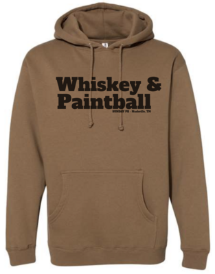Whiskey and Paintball sweatshirt - Camel - NEW