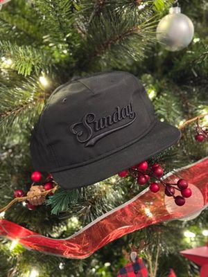 Gramps Hat - Black/Black