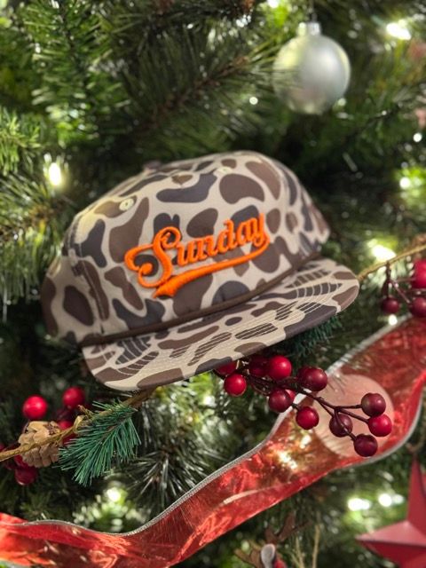Gramps Hat - Camo/Orange
