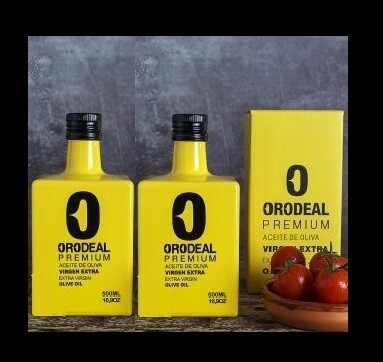 Orodeal EVOO Premium 500ml with Box ( 2 Bottles )+  FREE S&H