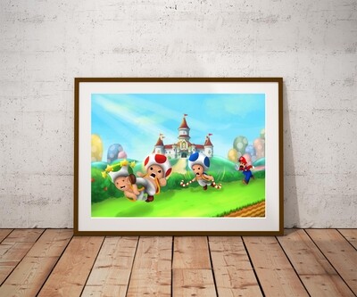 A Toad&#39;s fight in Nintendoland