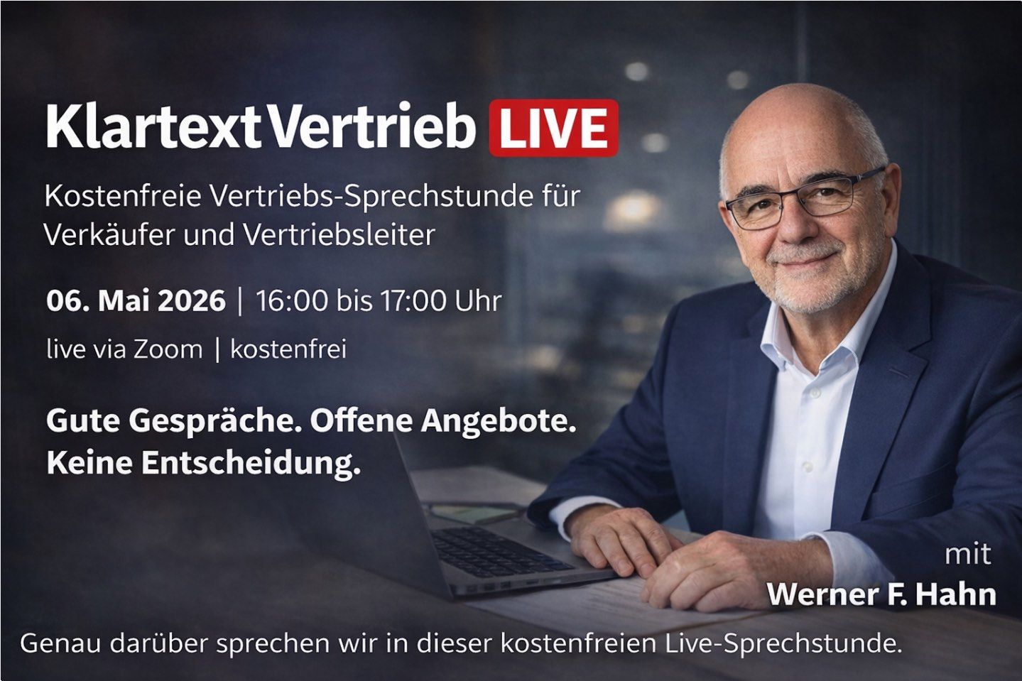 Klartext Vertrieb LIVE