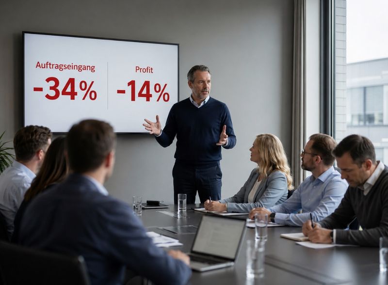 Der Vertrieb läuft. Die Aufträge nicht.