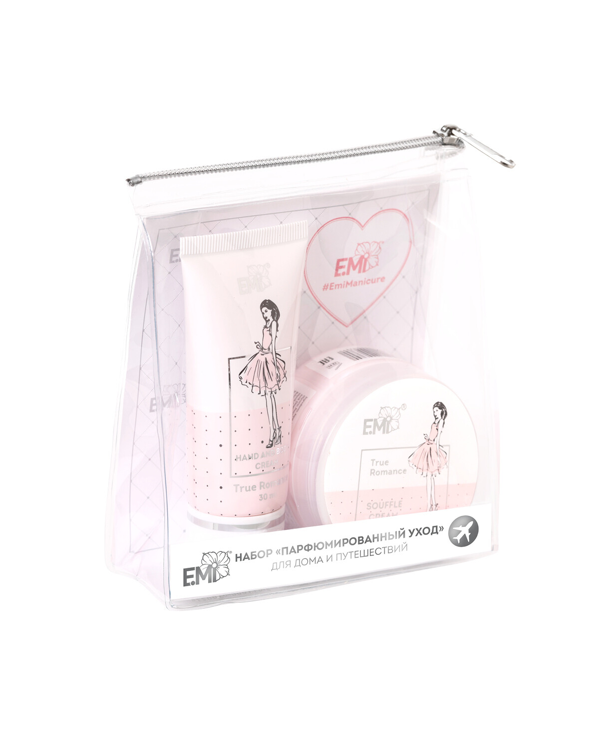 Set Perfumed Care. Extra-Nourishment and Ultra-Moisturizing True Romance