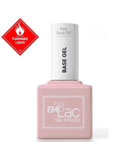 E.MiLac Easy Soak Off Base Gel, 9 ml.