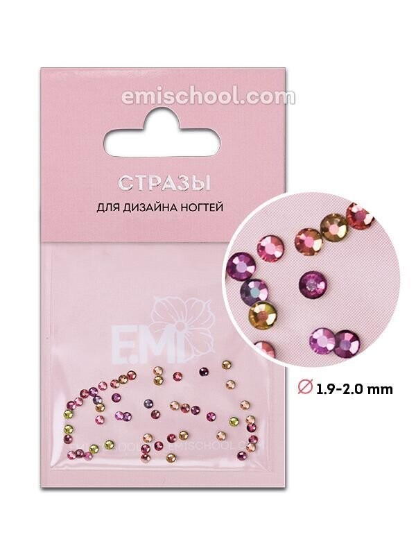 Rhinestones Chameleon #6, 50 pcs.