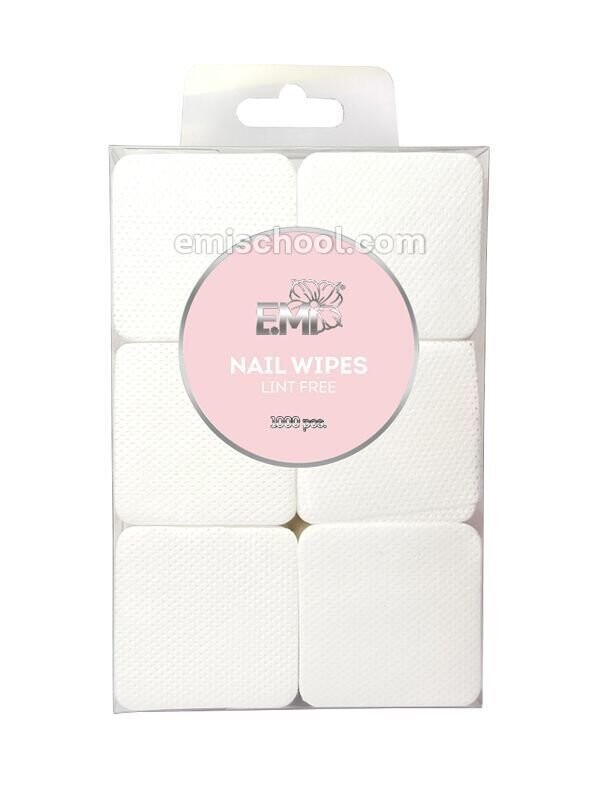 Nail Wipes Lint Free, 1000 pcs