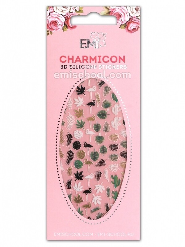 Charmicon 3D Silicone Stickers #82 Tropics