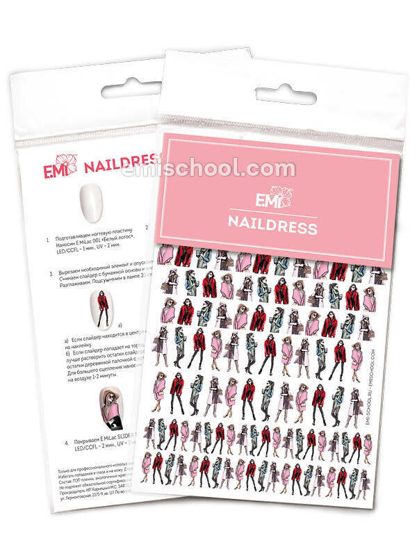 Naildress Slider Design #23 Fashion Lady