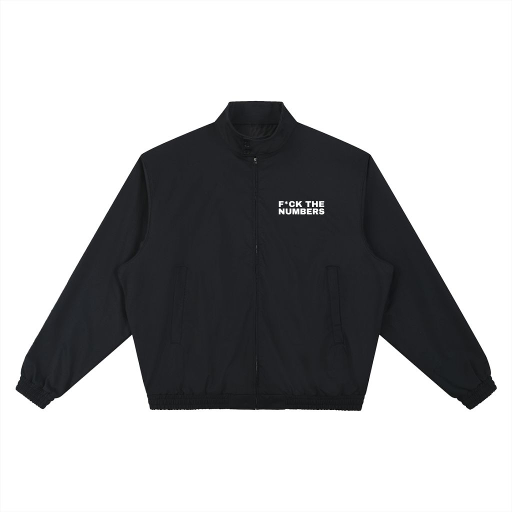 STAND COLLAR BOMBER JACKET