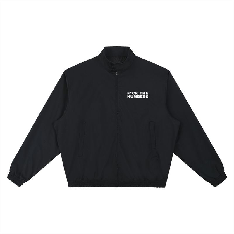 STAND COLLAR BOMBER JACKET