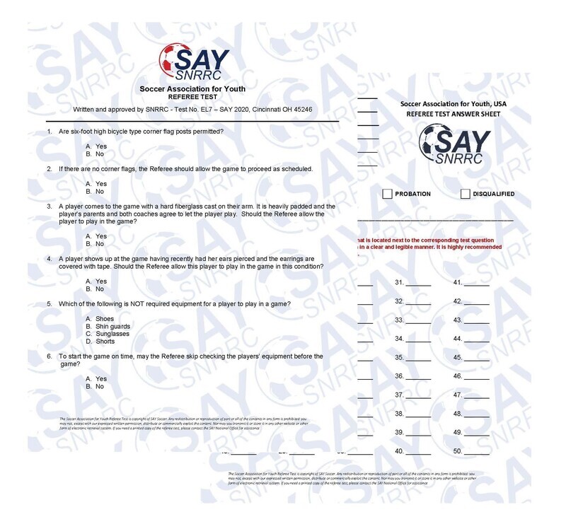 SAY Referee Test IL-2