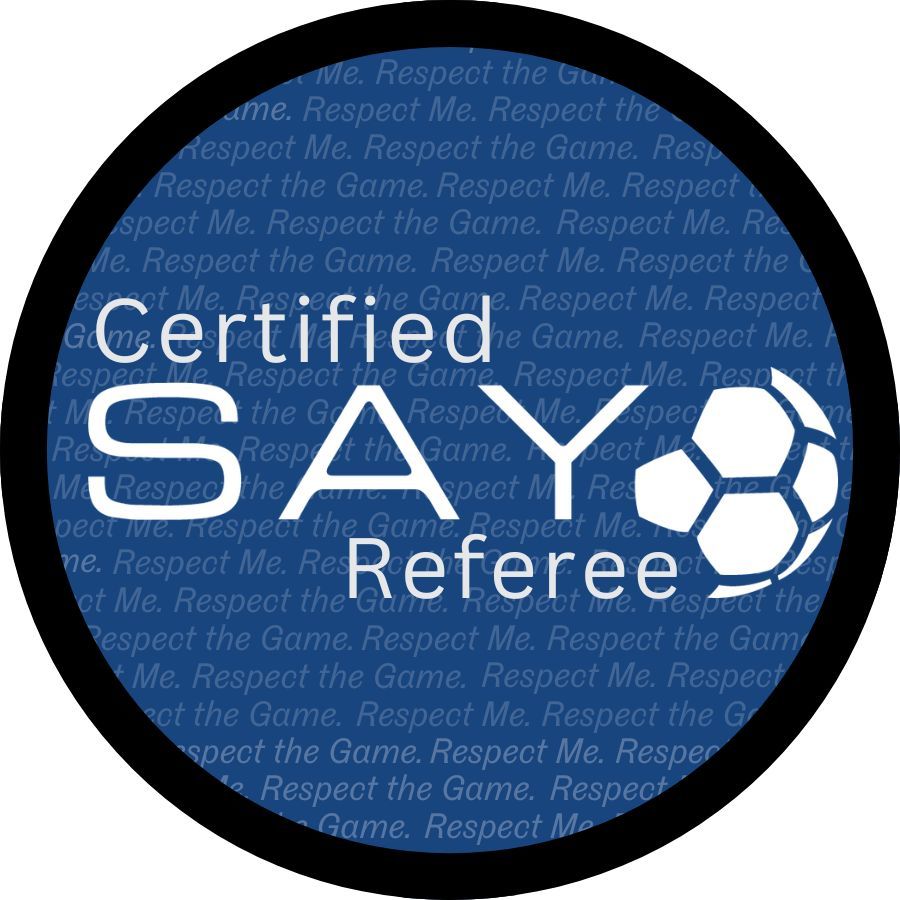 SAY Certified Referee Patch