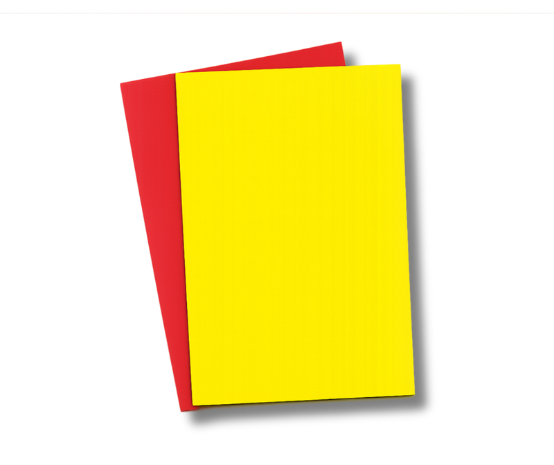 Red and Yellow Card Set