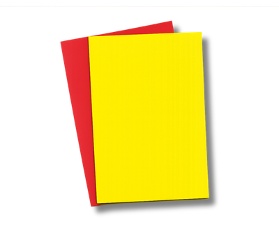 Red and Yellow Card Set