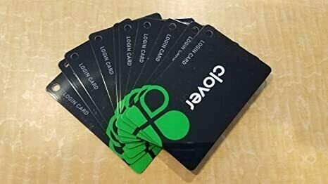 10 Employee Login Cards