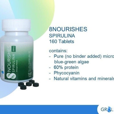 Gr8life Nourishes Spirulina